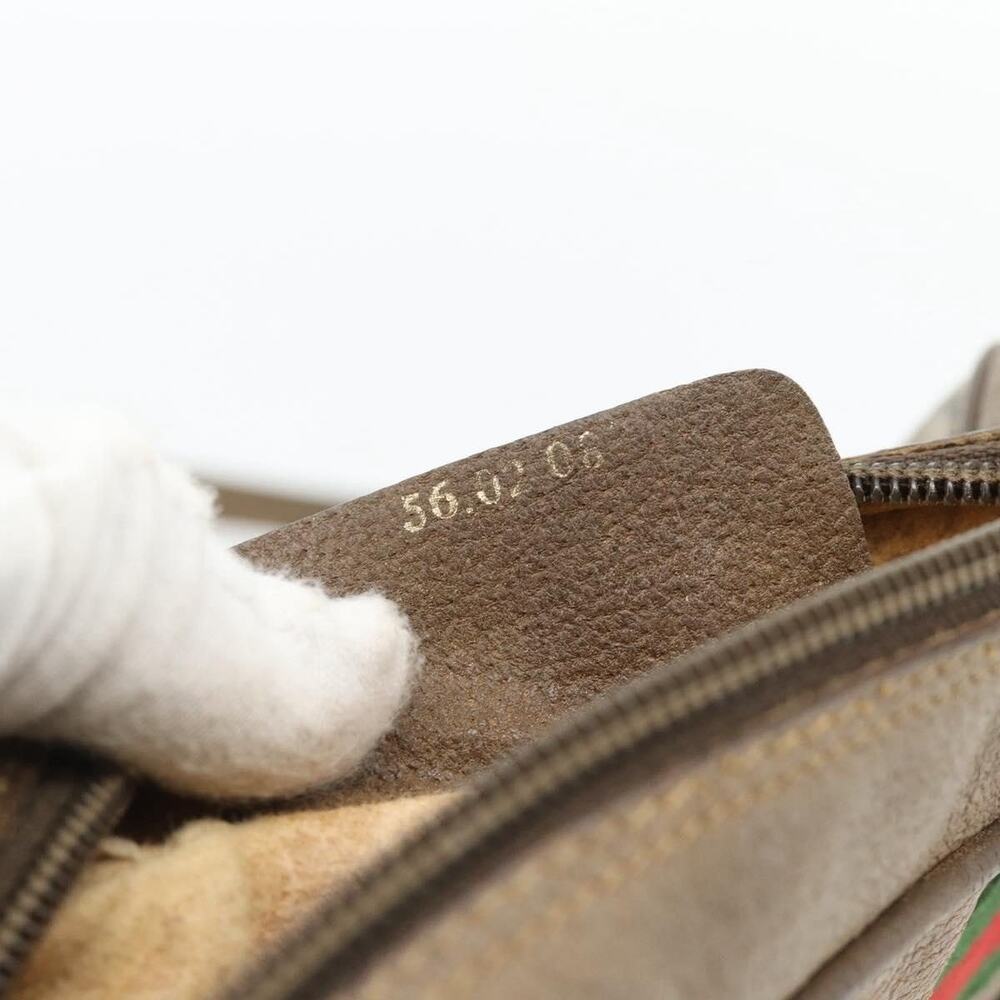 Gucci GG Supreme Web Shoulder Bag Beige - Picture 13 of 16